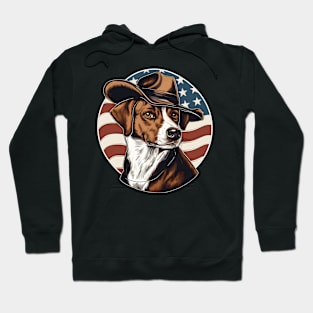 Patriotic Jack Russell Terrier Hoodie